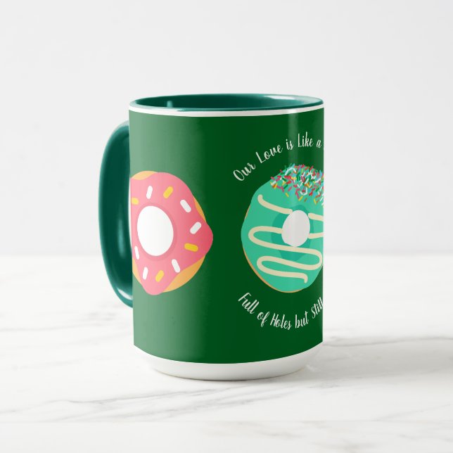 Dessert, Sweet Doughnuts, Doughnuts,Cute,modern Mug (Front Left)