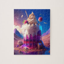 DESSERT x DESERT - Delicious Cake Fantasy Art