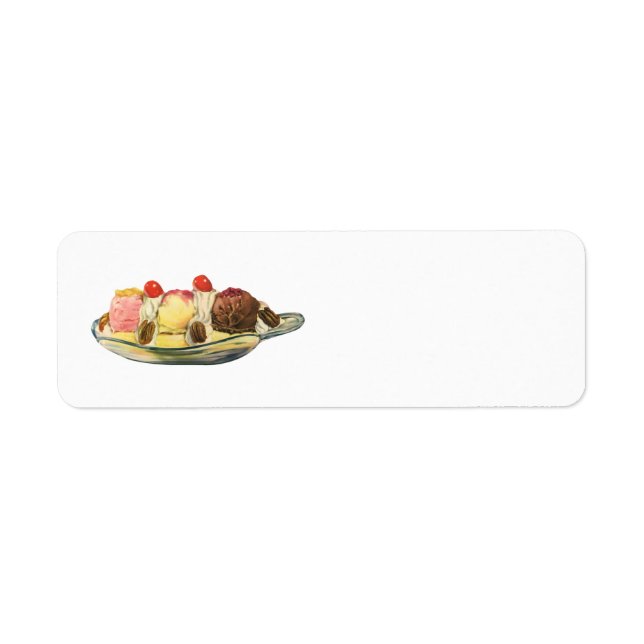 Desserts alimentaires vintages, Cerises frites de  (Devant)