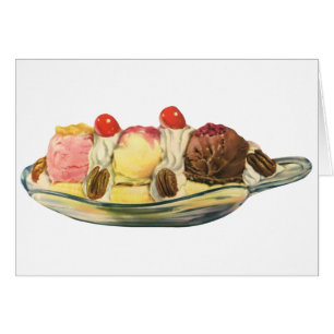 Desserts alimentaires vintages, Cerises frites de 