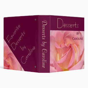 Desserts by You recipes Binders Pink Rose Dessert