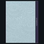 Desserts | Recipe Divider | Vintage Blue Floral<br><div class="desc">Custom double-sided recipe category divider page for the Vintage Blue Floral Botanical Pattern Holiday Recipes binder. Beautiful blue floral William Morris botanical pattern accented with a navy blue recipe category heading.</div>