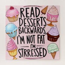 Desserts Stressed