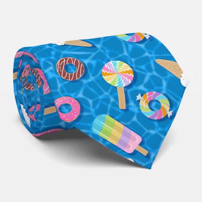 Desserts Tie (Rolled)