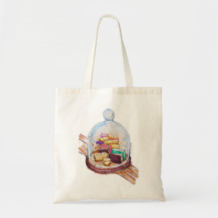 Desserts Under Glass Dome Tote Bag
