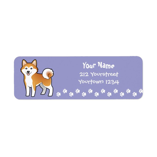 Dessin Akita Inu / Shiba Inu (Devant)