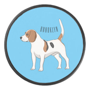 dessin animé de chien beagle