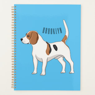 dessin animé de chien beagle