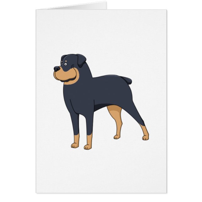 dessin animé de rottweiler 2 (Devant)