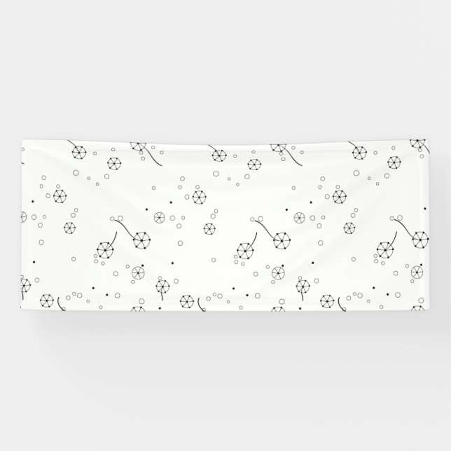 Dessin au trait, Bannière de poussière d'étoiles (Horizontal)