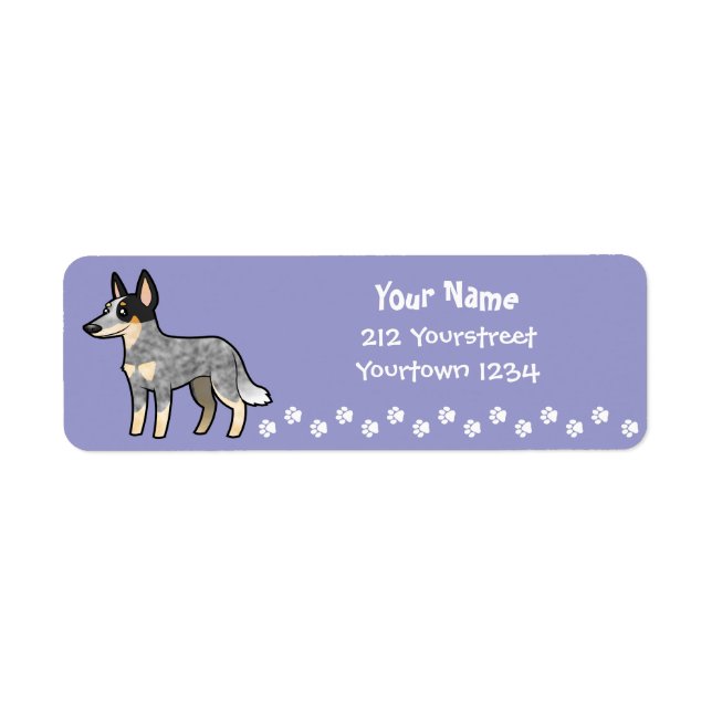 Dessin Australian Cattle Dog / Kelpie (Devant)