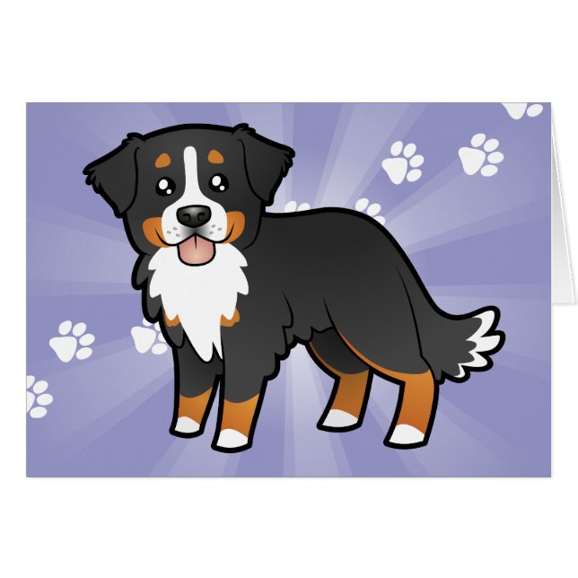 Dessin Bernese Mountain Dog (Devant horizontal)