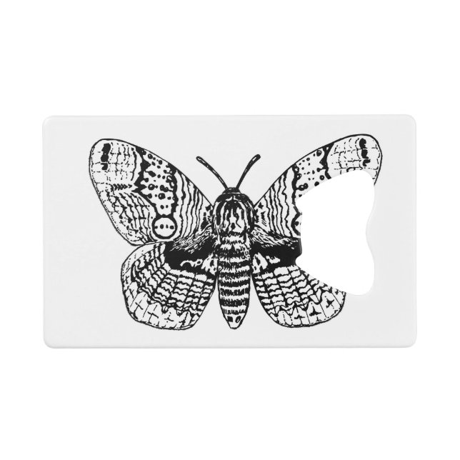 Dessin Brahmin moth (Devant (Horizontal))