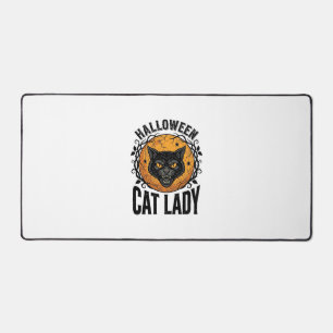 Dessin de chemise de chat noir vintage Lady Hallow