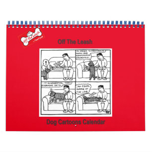 Dessin de Chien à la laisse 2 - Calendrier