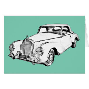 Dessin de Digitals de voiture de luxe du benz 300