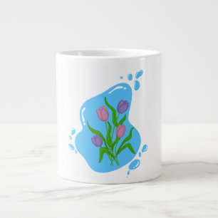 dessin de fleur de tasse 