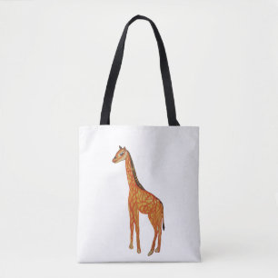 Dessin de girafe Sac fourre-tout tout-sur-impressi