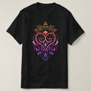 dessin de gribouillis de fraise T-shirt