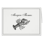 Dessin de homard vintage no 1