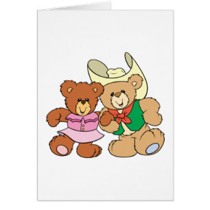 dessin de nounours de danse carré mignonne
