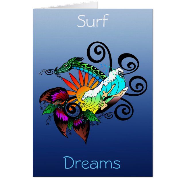 Dessin de Surfer Dude (Devant)