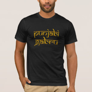 dessin de t-shirt de la fierté indienne hip punja