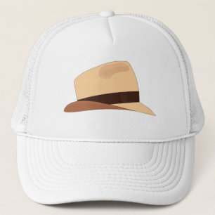 Dessin d'un casquette panaméen