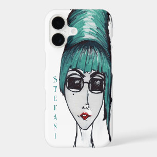 Dessin Pop Art de Mère Monstre Sassy Beehive