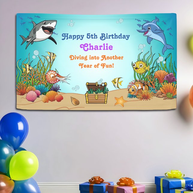 Dessin sous la bannière Anniversaire de enfant des (Créateur téléchargé)