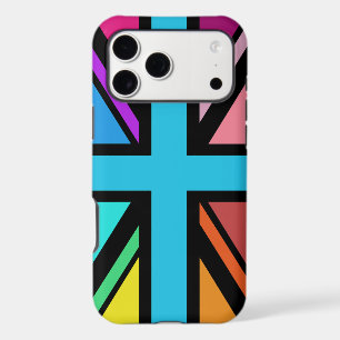 Dessin Union Jack/Flag multicolore+noir