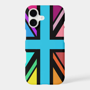 Dessin Union Jack/Flag multicolore+noir
