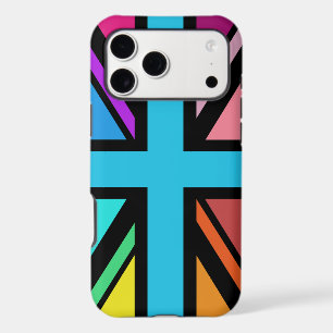Dessin Union Jack/Flag multicolore+noir