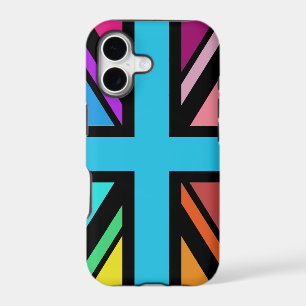 Dessin Union Jack/Flag multicolore+noir