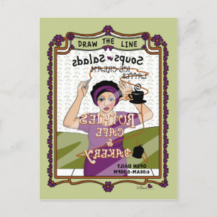 Dessinez la carte postale Line_A_