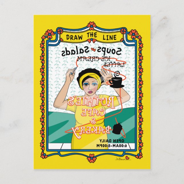 Dessinez la carte postale Line_B_ (Devant)