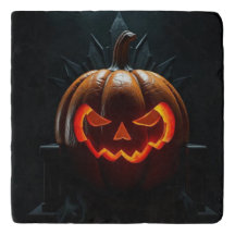 Bougeoir fantôme Jack-O-Lantern pour Halloween