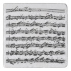 Manuscrit de musique de suite de violoncelle de