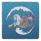 Nid 2017 de vison Hippicorn 6" tuile