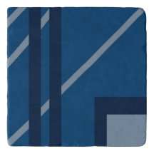 Trépied nuances de bleu
