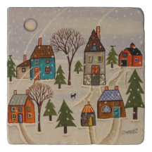 Trivet hiver calme
