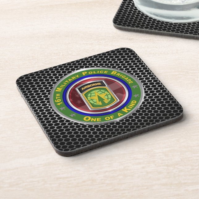 Dessous-de-verre 16e brigade de police militaire (Côté gauche)