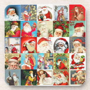 Dessous-de-verre 25 Santas Différents Version 1
