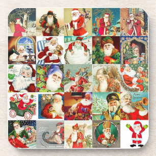 Dessous-de-verre 25 Santas Différents Version 4