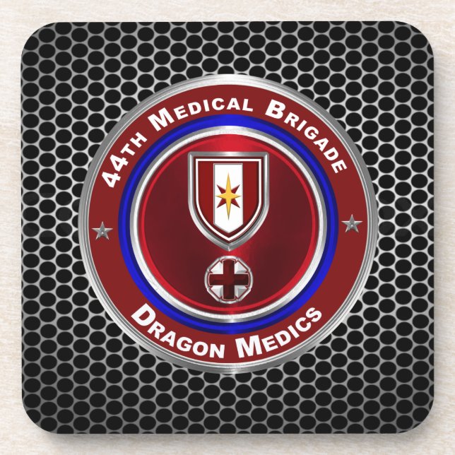 Dessous-de-verre 44e Brigade Médicale Médicaments de dragon (Devant)