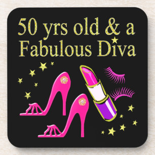 DESSOUS-DE-VERRE 50 ANS ET UNE DIVA FABULEUSE