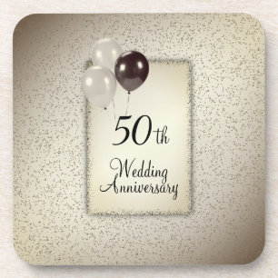 Dessous-de-verre 50e anniversaire du Mariage