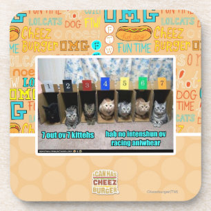 Dessous-de-verre 7 kittehs d'OV 7