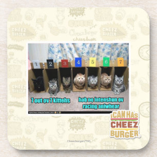 Dessous-de-verre 7 kittehs d'OV 7