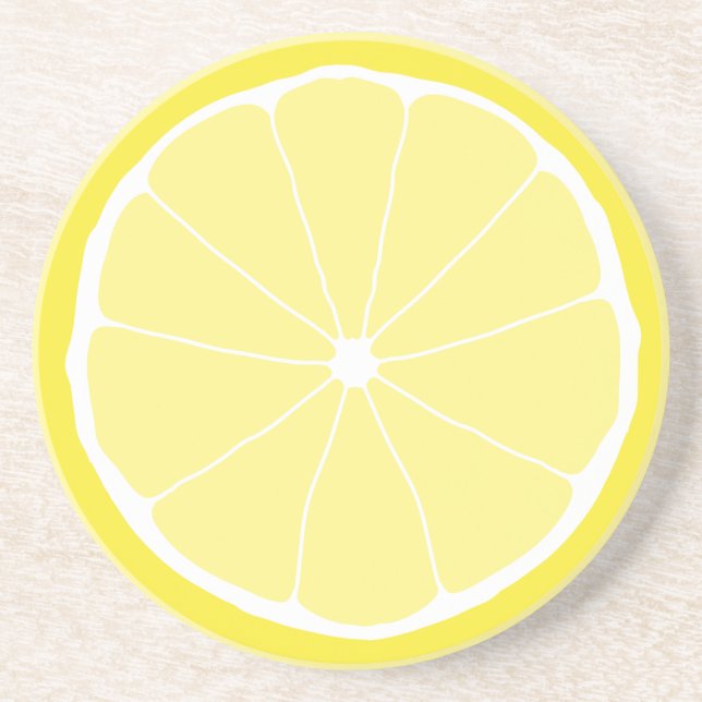 Dessous de verre à boisson Meyer Lemon, cuisine ci (Devant)